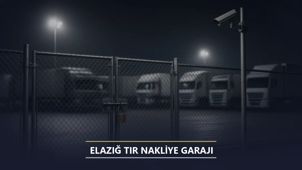 Elazığ Tır Nakliye Garajı