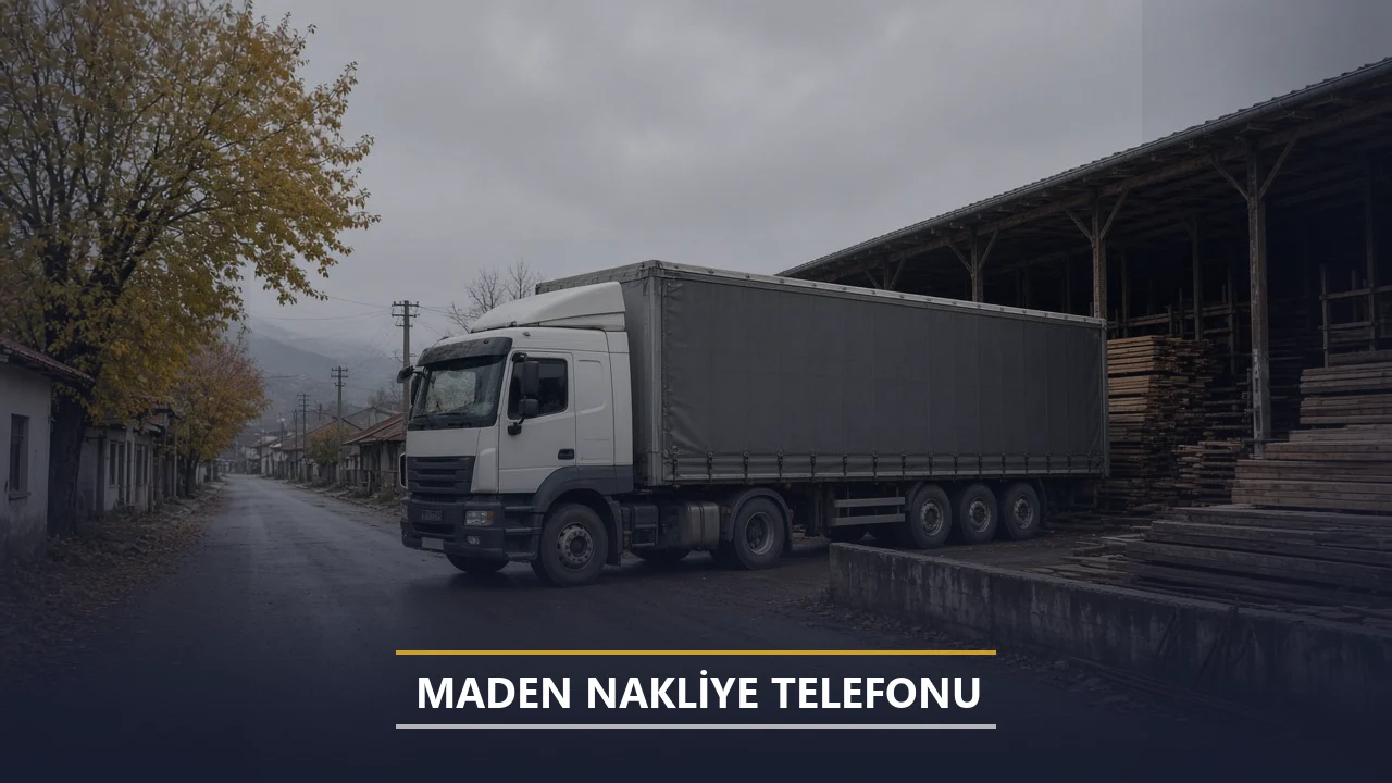 Maden Nakliye Telefonu